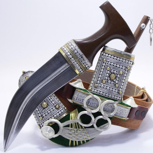 خنجر فيبر مرموس مقاس 5 معدن