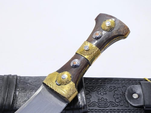 سكين تهامي قرن معدن زمبليك