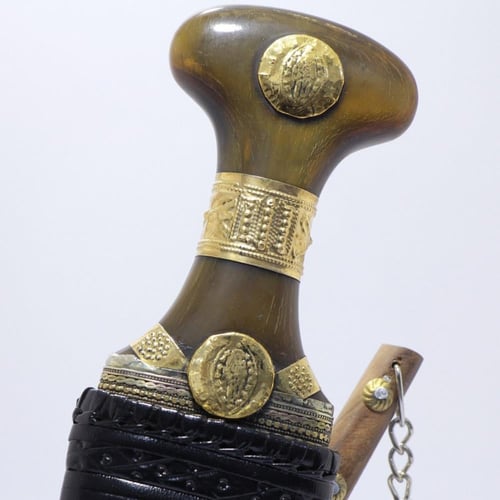 جنبيه نجرانية قرن طبيعي