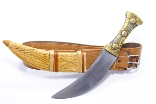 سكين تهامي معدن زنبليك قرن طبيعي