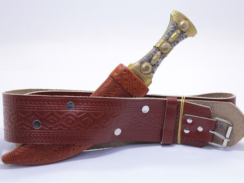 سكين تهامي قرن طبيعي