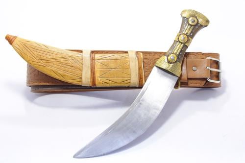 سكين تهامي معدن زنبليك قرن طبيعي