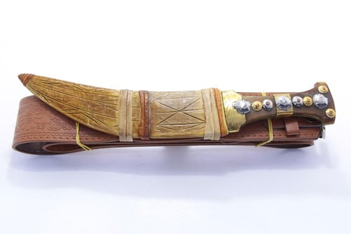 سكين تهامي قرن معدن زمبليك