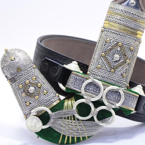 خنجر فيبر مرموس مقاس 5 معدن