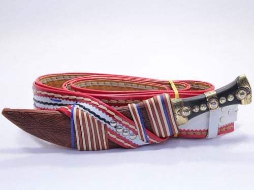 سكين تهامي معدن زنبليك قرن طبيعي