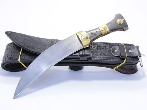 سكين تهامي قرن معدن زمبليك