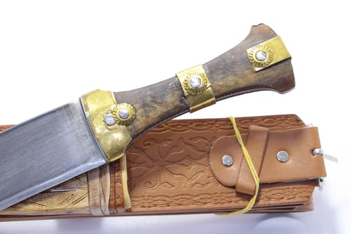 سكين تهامي قرن معدن زمبليك