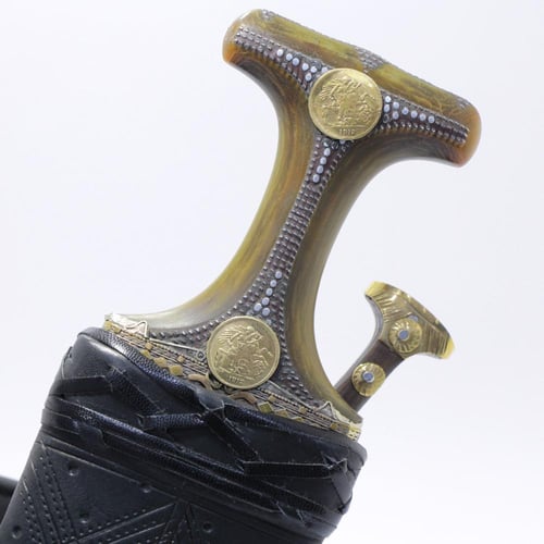 جنبية صنعاني قرن طبيعي