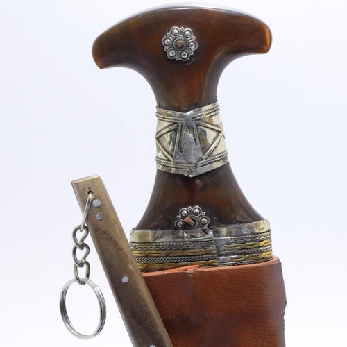 جنبيه نجرانية قرن طبيعي