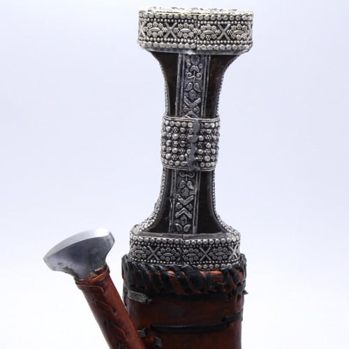 جنبيه قرن فضة صافي