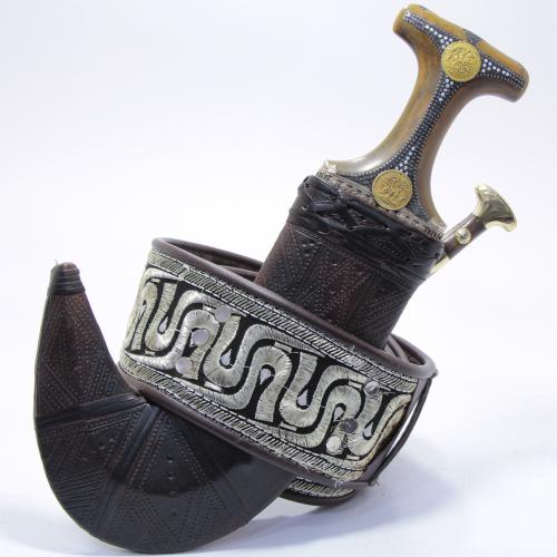 جنبية صنعاني قرن طبيعي