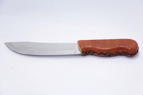 سكين ملبسة جلد طبيعي