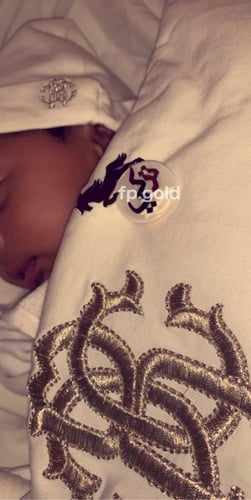 بروش صدف الحصان مطلي فضه المقاس الوسط