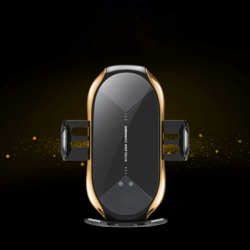 قاعدة لتثبيت الجوال في السيارة مع شاحن لاسلكي و حس...