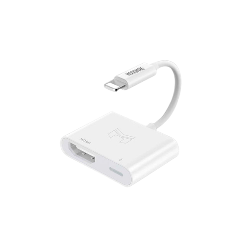 موج ماكس وصلة تحويل ايفون إلى HDMI الأصلي 2 في 1 ي...