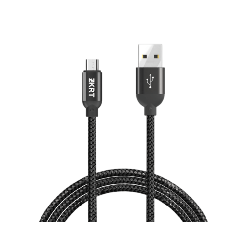 كيبل مايكرو يو اس بي قماش بطول 1 متر زكرت