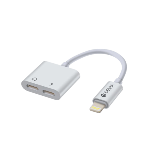 وصلة ايفون سماعة و شاحن 2 في 1 ديفيا