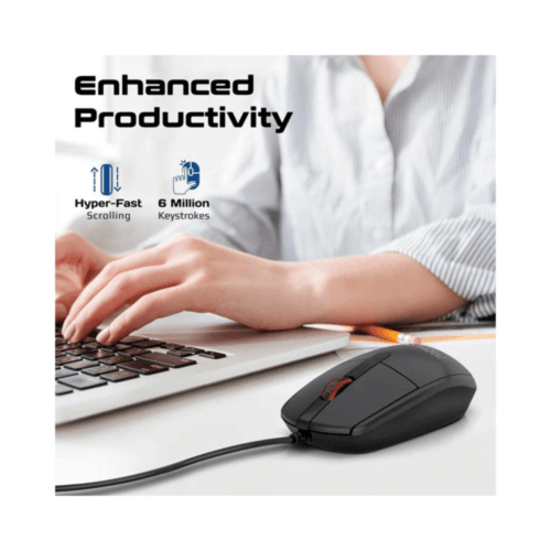 ماوس ضوئي سلكي 3 أزرار بروميت