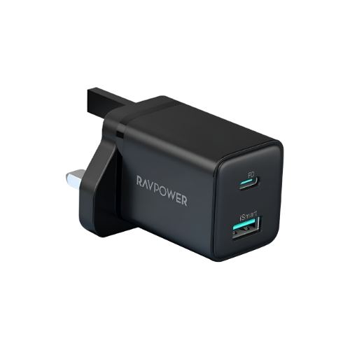 راف باور شاحن جداري منفذين بقوة 20 واط