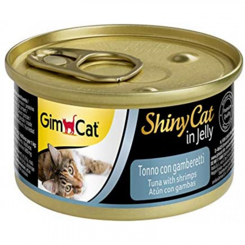 جيم كات معلبات جيلي التونة مع الروبيان 70 جرام