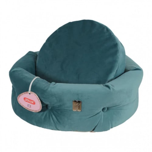 سرير قطط زولكس مريح - أخضر