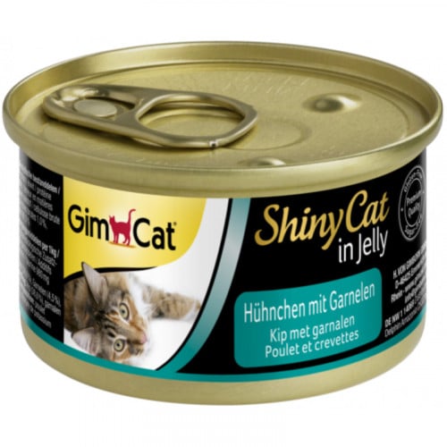 اكل قطط رطب جيم كات - معلبات جيلي الدجاج مع الروبي...