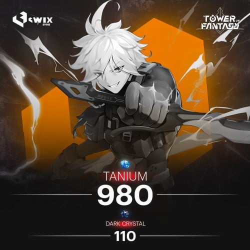 980 تانيوم + 110 دارك كريستال