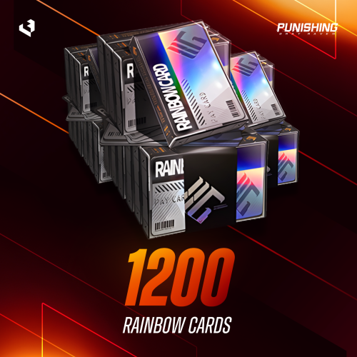 1200 Rainbow Cards