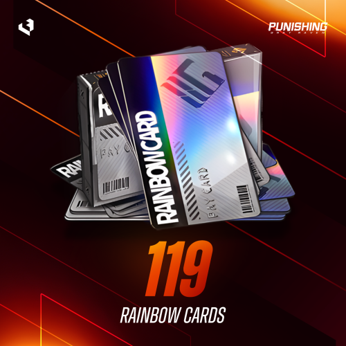 119 Rainbow Cards