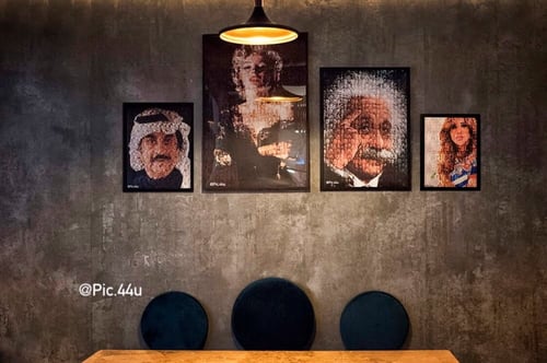 لوحة رقم (3) : حجم 40*50 cm