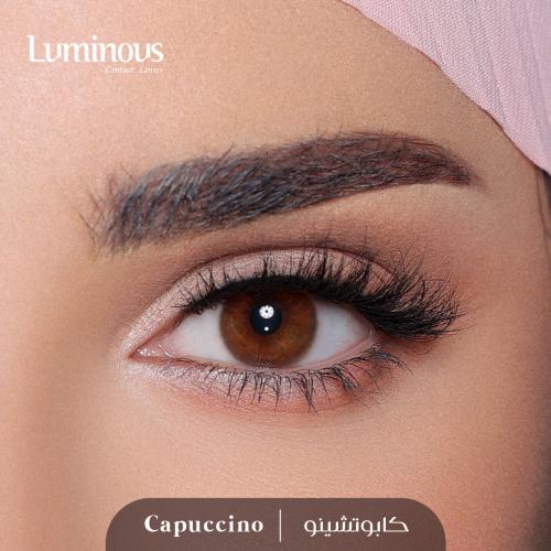 عدسات لومينوس طبية كابتشينو