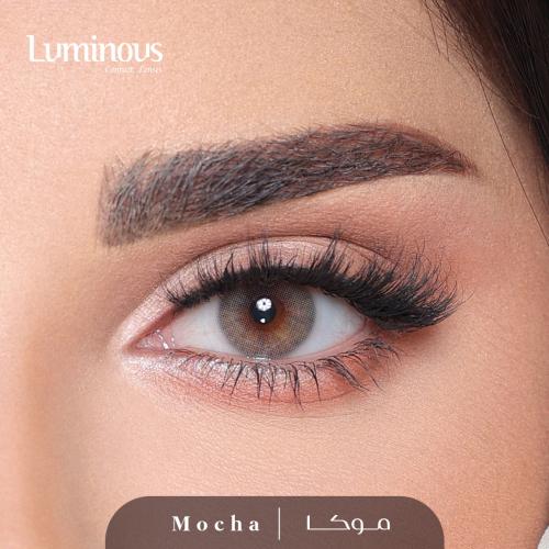 عدسات لومينوس طبية موكا