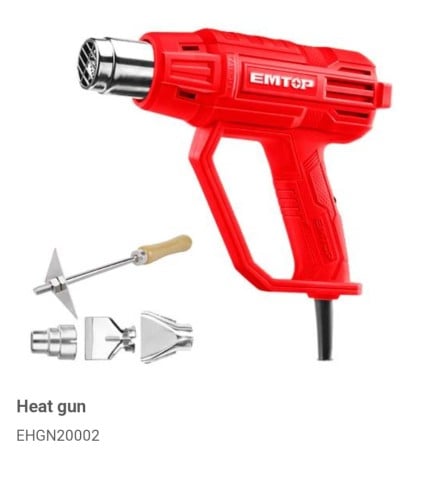 مسدس حرارة مع إكسسوار 2000 W