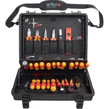 شنطة عدة معزولة متكاملة 82 قطعة WIHA