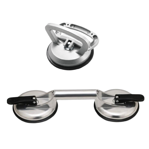 Silver glass straps, 1 hand - two types
