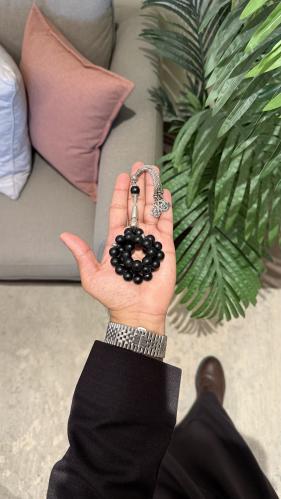 سبحة بكلايت اسود ملكي