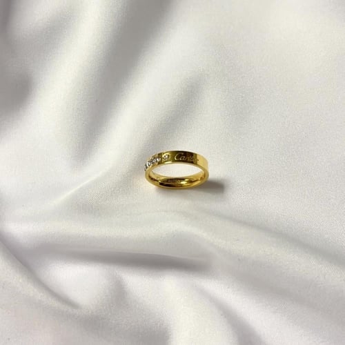 دبلة كارتير مع فصوص - شامل الملحقات