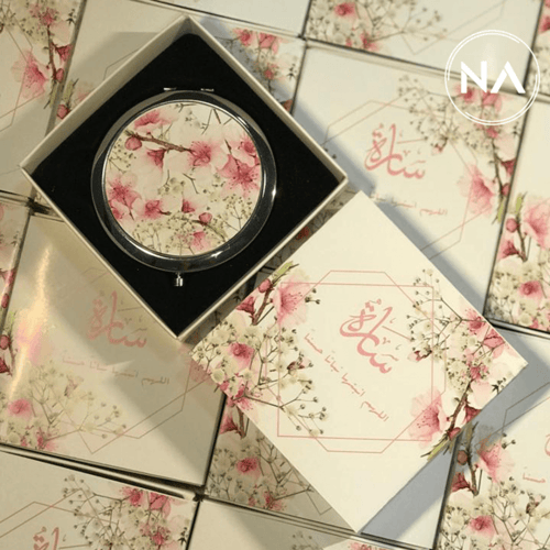 بوكس مرايا بثيم زهرة الكرز و الجبسوفيليا