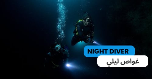تخصص الغوص الليلي – PADI Night Diver