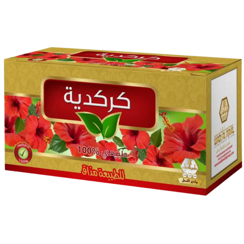 مشروب كركديه وادي النحل 30 كيس
