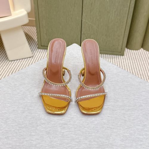 Amina muaddi heels 10cm