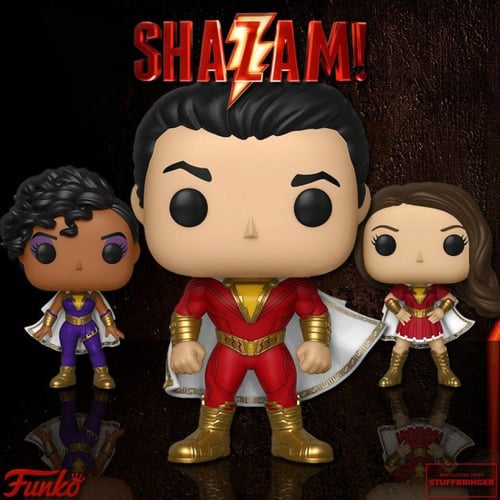 Funko POP! Heroes: Shazam - Shazam signed by Zacha...