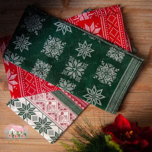 7359 مفرش من زارا هوم ستايل شتوي (أحمر)