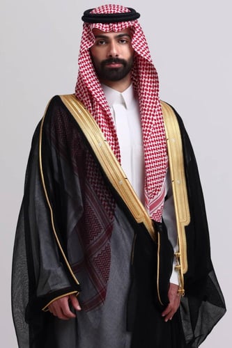 بشت ملكي نجفي اسود