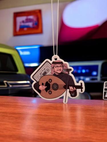 تعليقة سيارة معطرة - بتصميم عبدالمجيد عبدالله