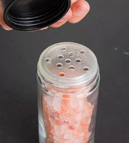 رف منظم للبهارات والتوابل دوار مع 18برطمان