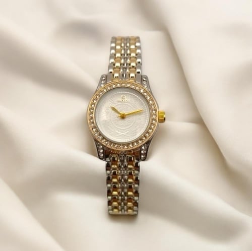 ساعة نسائية موديل هلل لونين ميناء ابيض