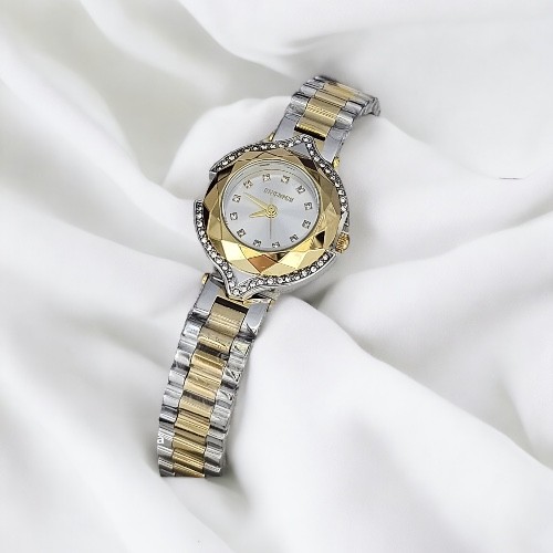 ساعه نسائيه فيريوس لونين ميناء فضي