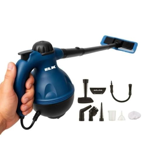جهاز التنظيف بالبخار والتعقيم من ELKمع عصا الارضيا...