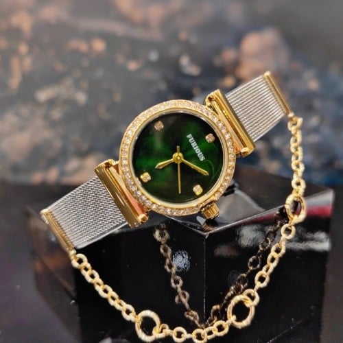 ساعه نسائيه ماركه فيريوس الجديده لونين ميناء زيتي